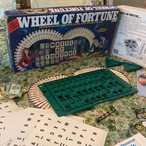 Wheel of Fortune board game 1985 vintage - Picture 2 of 9